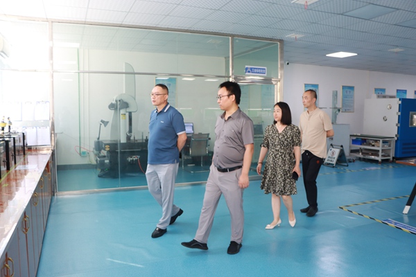 參觀滑環公司九江英智科技